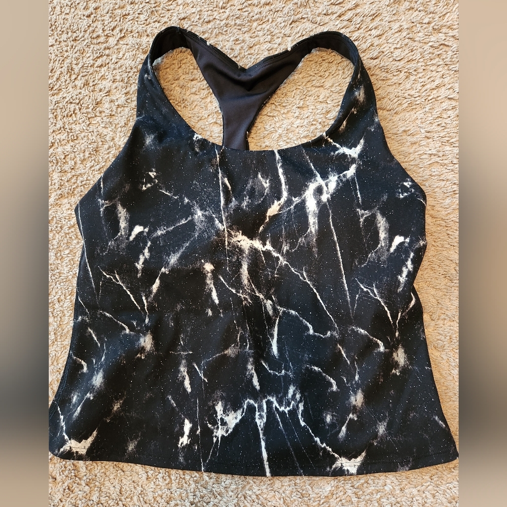 Cropped Workout Athletic Tank Top